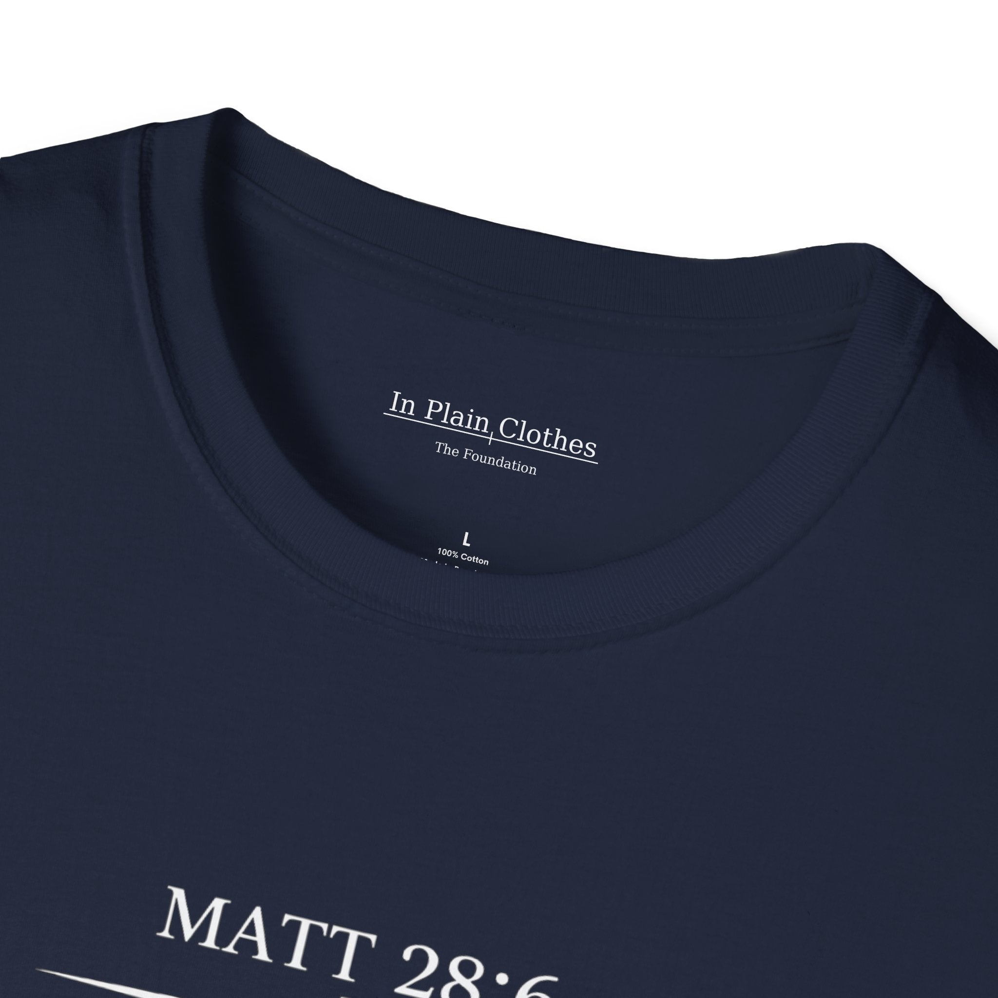 The Foundation — Matthew 28:6 — “The Promise” Tee