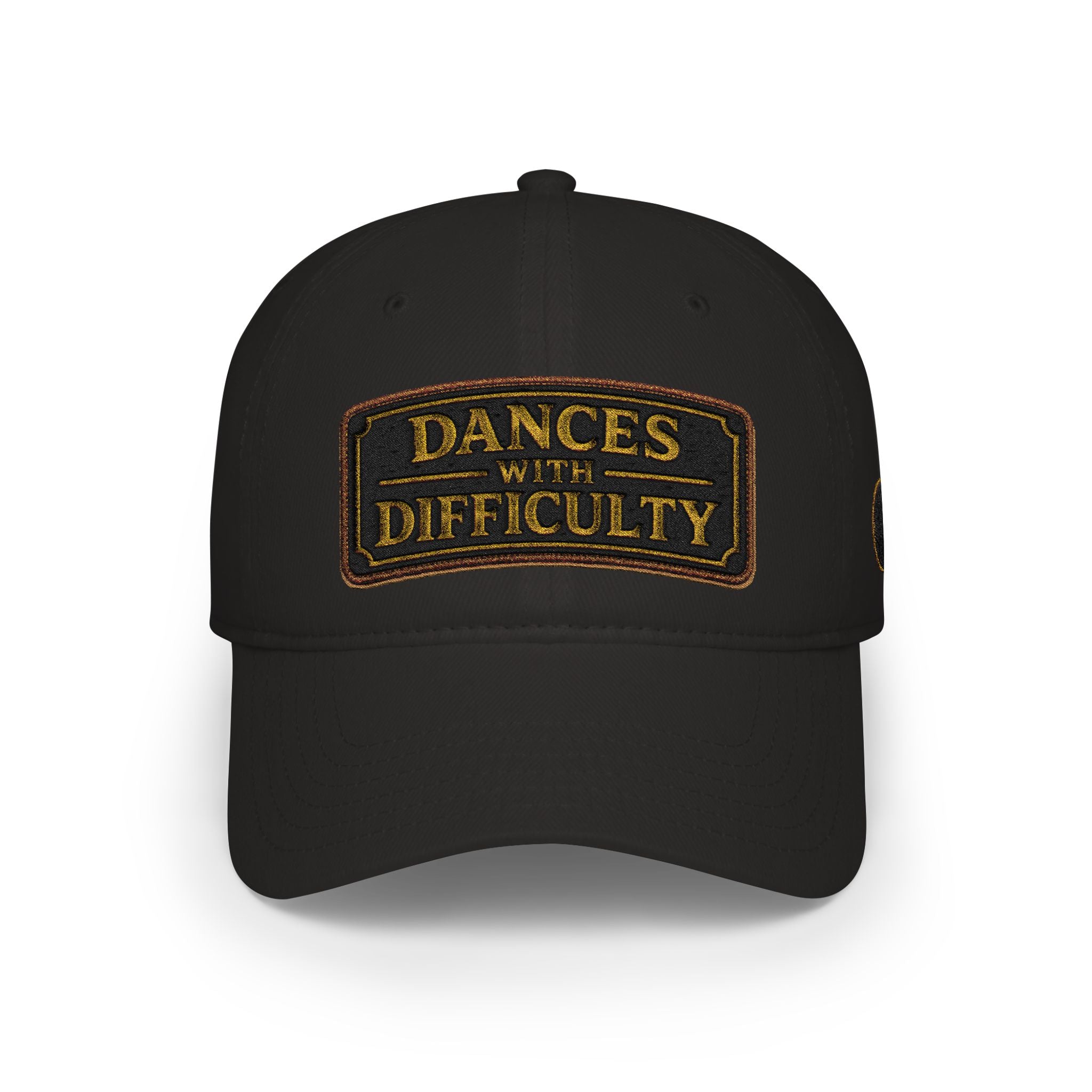 Dances With Difficulty™ Heritage Patch Hat -- A Celebrating Mediocrity Original from Bard & Beyond