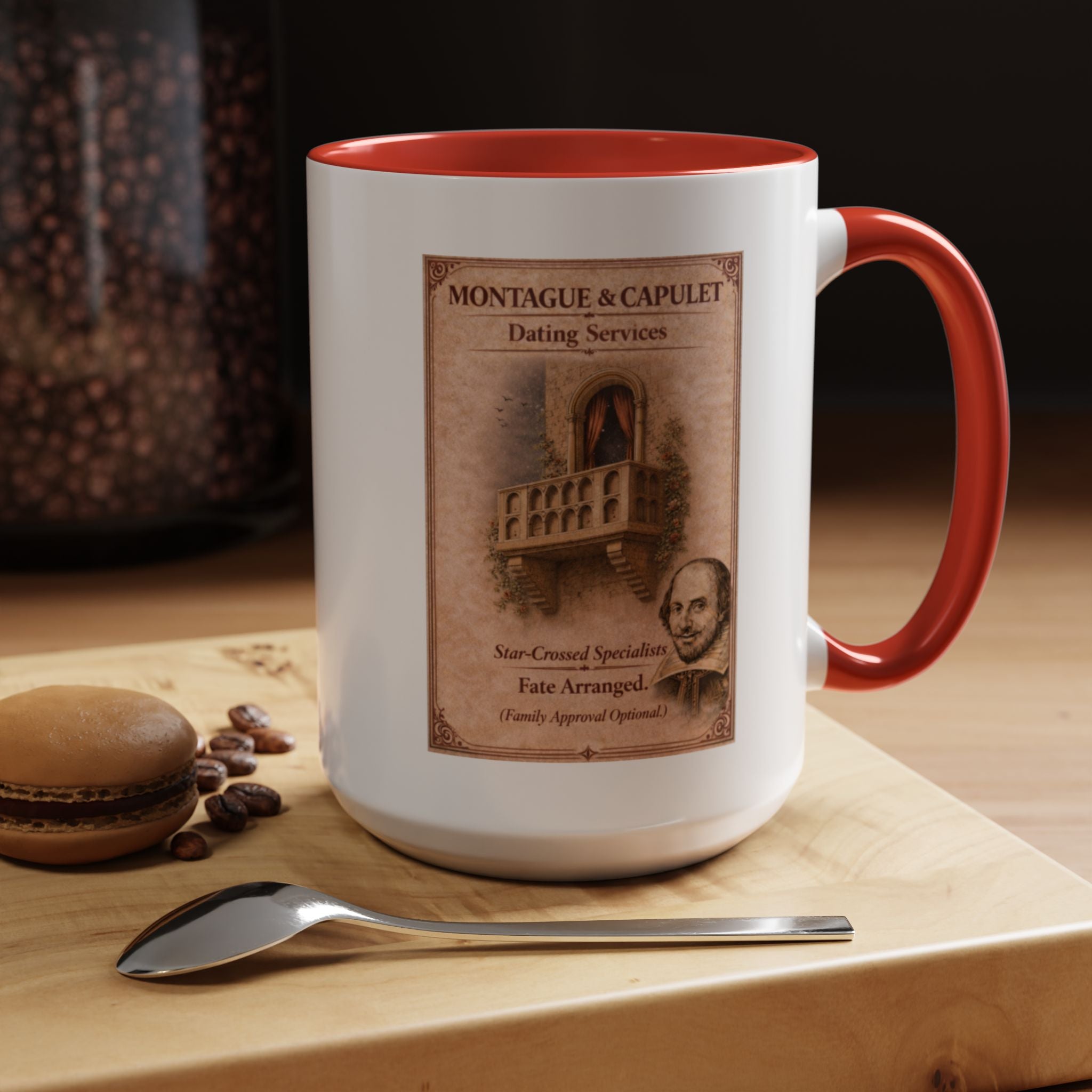 Montague & Capulet Dating Services Mug