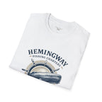 Hemingway Fishing Charters Tee – Vintage Literary Humor Tee
