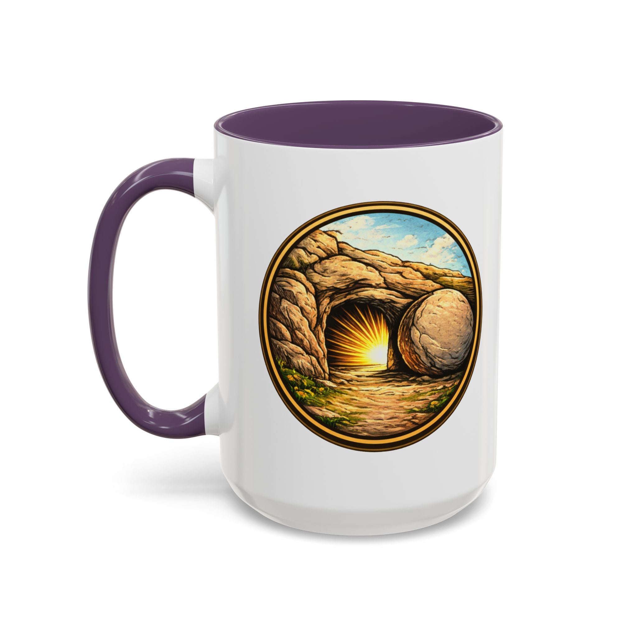 Matthew 28:6 Coffee Mug — The Foundation Collection (15 oz)