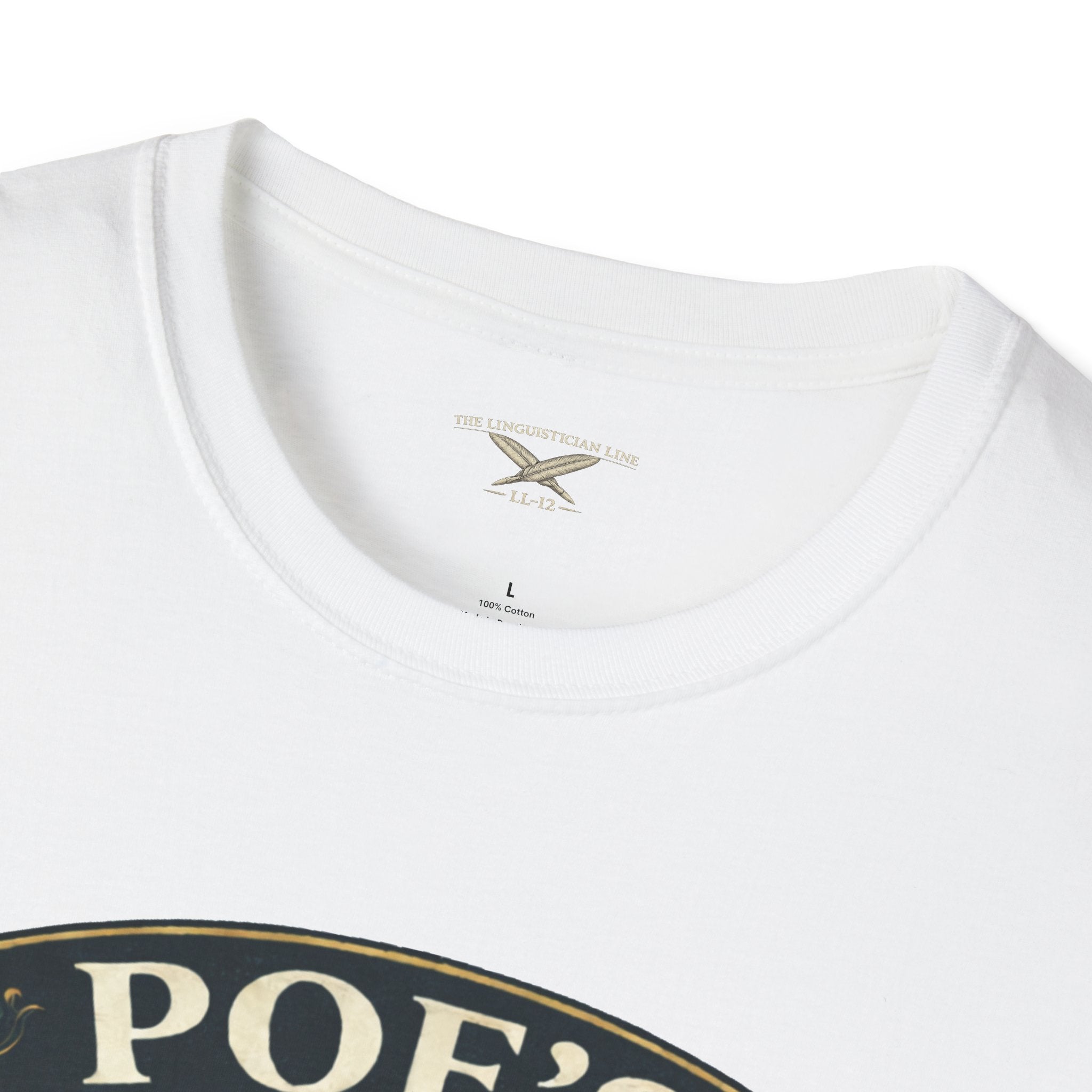 Poe’s Bird Sanctuary T-Shirt – Vintage Literary Humor Tee