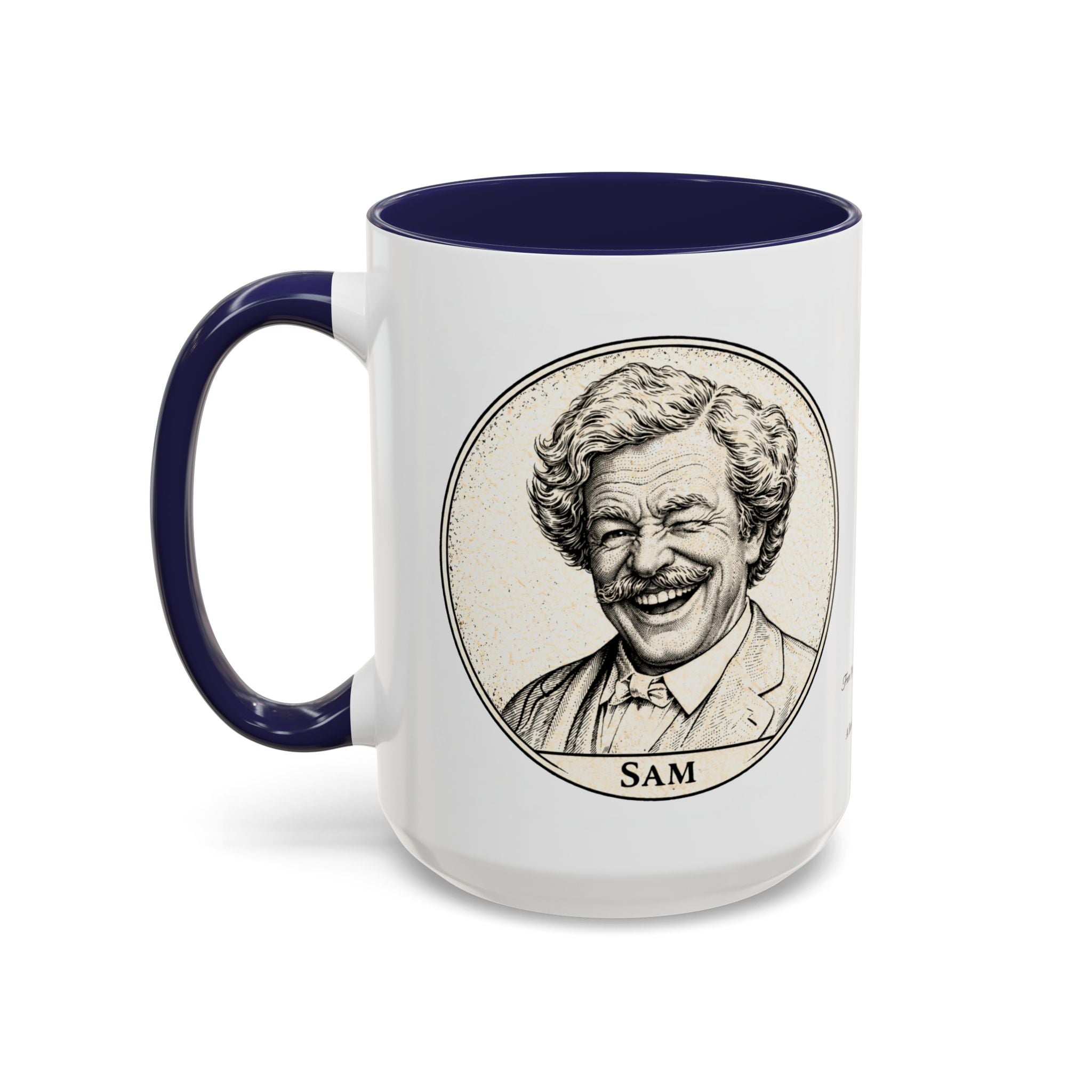 Twain--The Gentleman & Sam -- Ceramic Mug