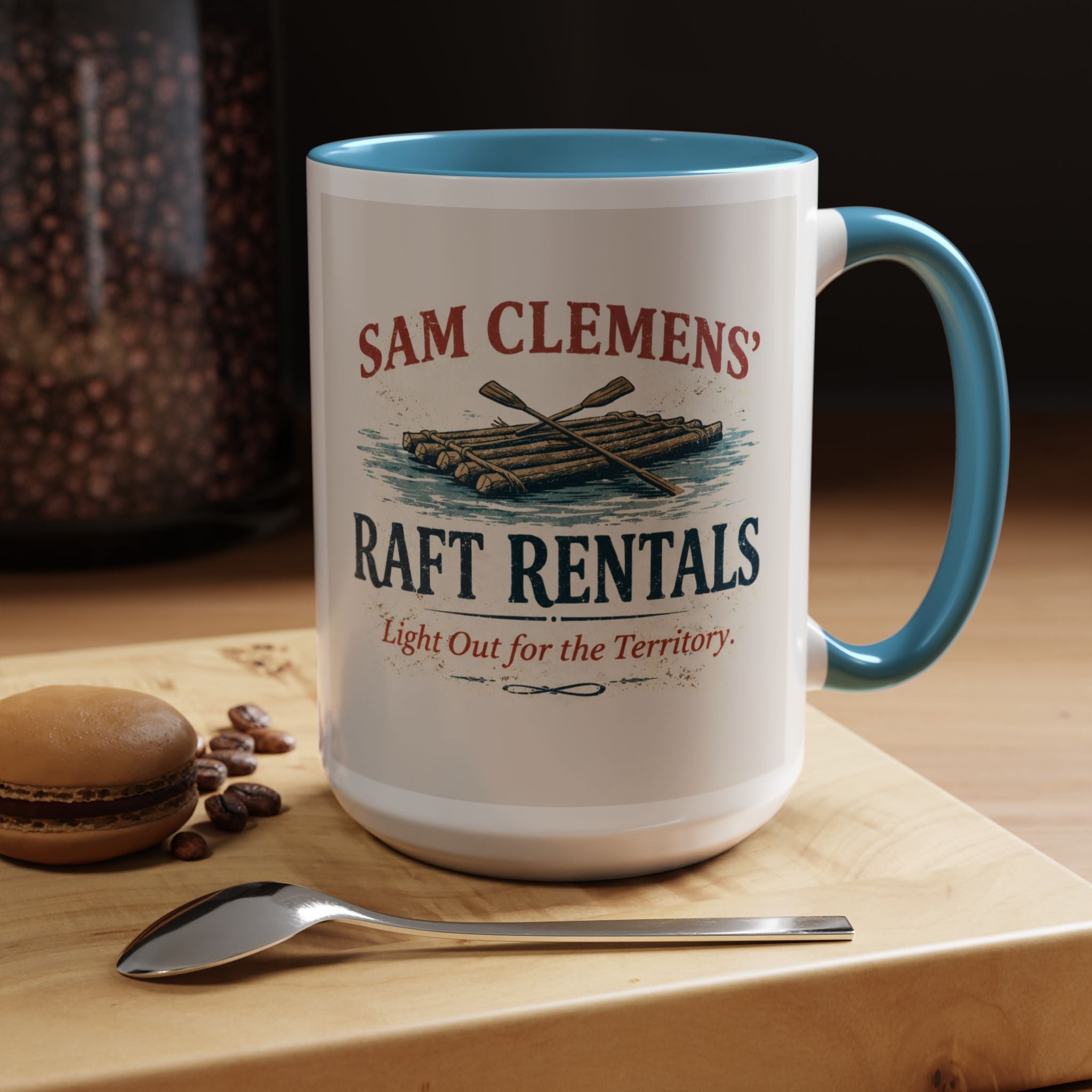 Sam Clemens' Raft Rental Mug