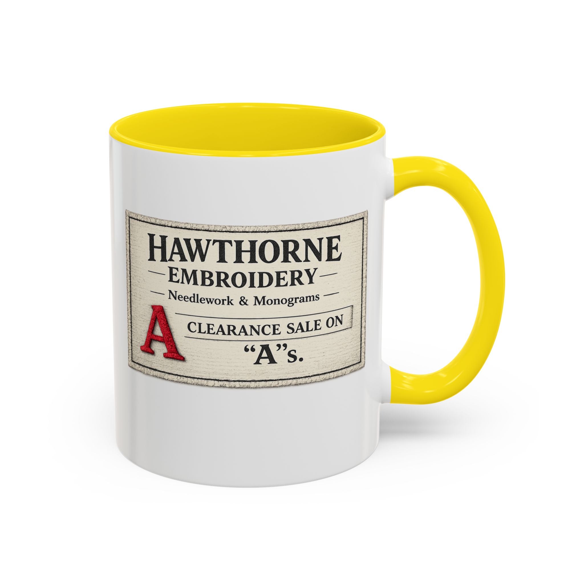 Hawthorne Embroidery Mug