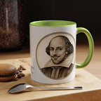 Shakespeare -- The Bard & Ol Bill -- Ceramic Mug