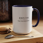 John 3:16 Coffee Mug — The Foundation Collection (15oz)