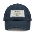 World's Averagest Golfer Distressed Dad Hat