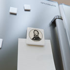 Herman Melville — Porcelain Portrait Magnet:  From The Author’s Gallery