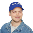 Faith > Fear — Psalm 56:3 — Embroidered Cap | The Foundation Collection (Dark Colors)