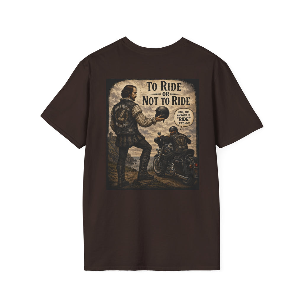 Hamlet's Dilema Tee -- From The Road Scholar Society