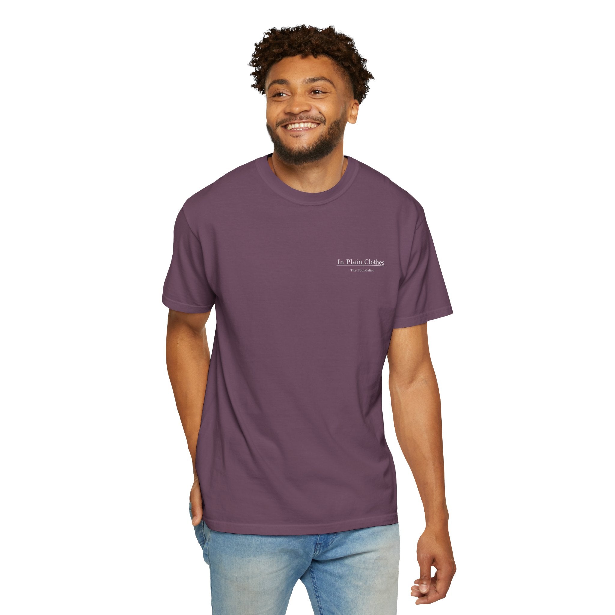 In Plain Clothes— Stand Firm Comfort Colors Tee (Galatians 5:1)