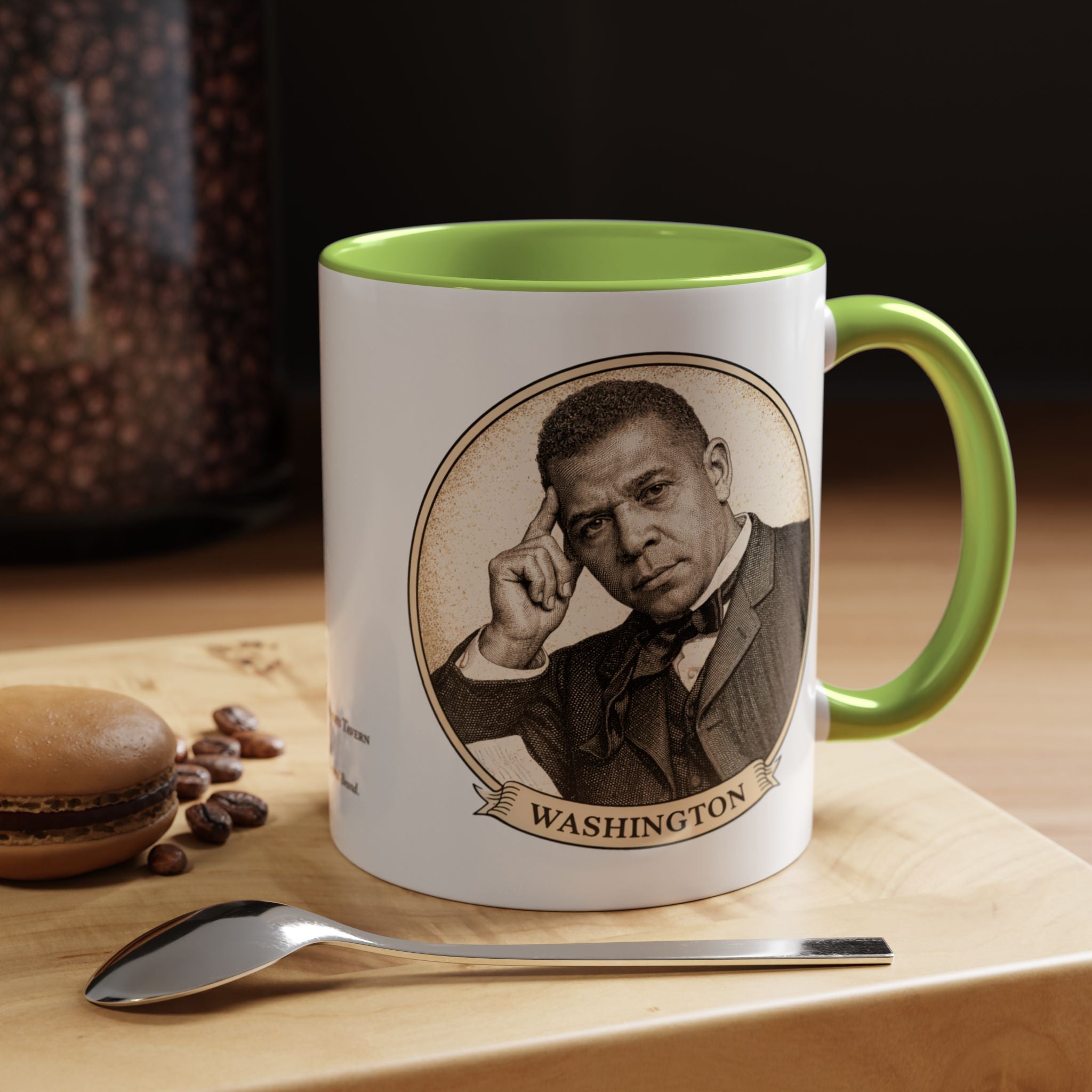 Washington -- The Thinker & Booker -- Ceramic Mug