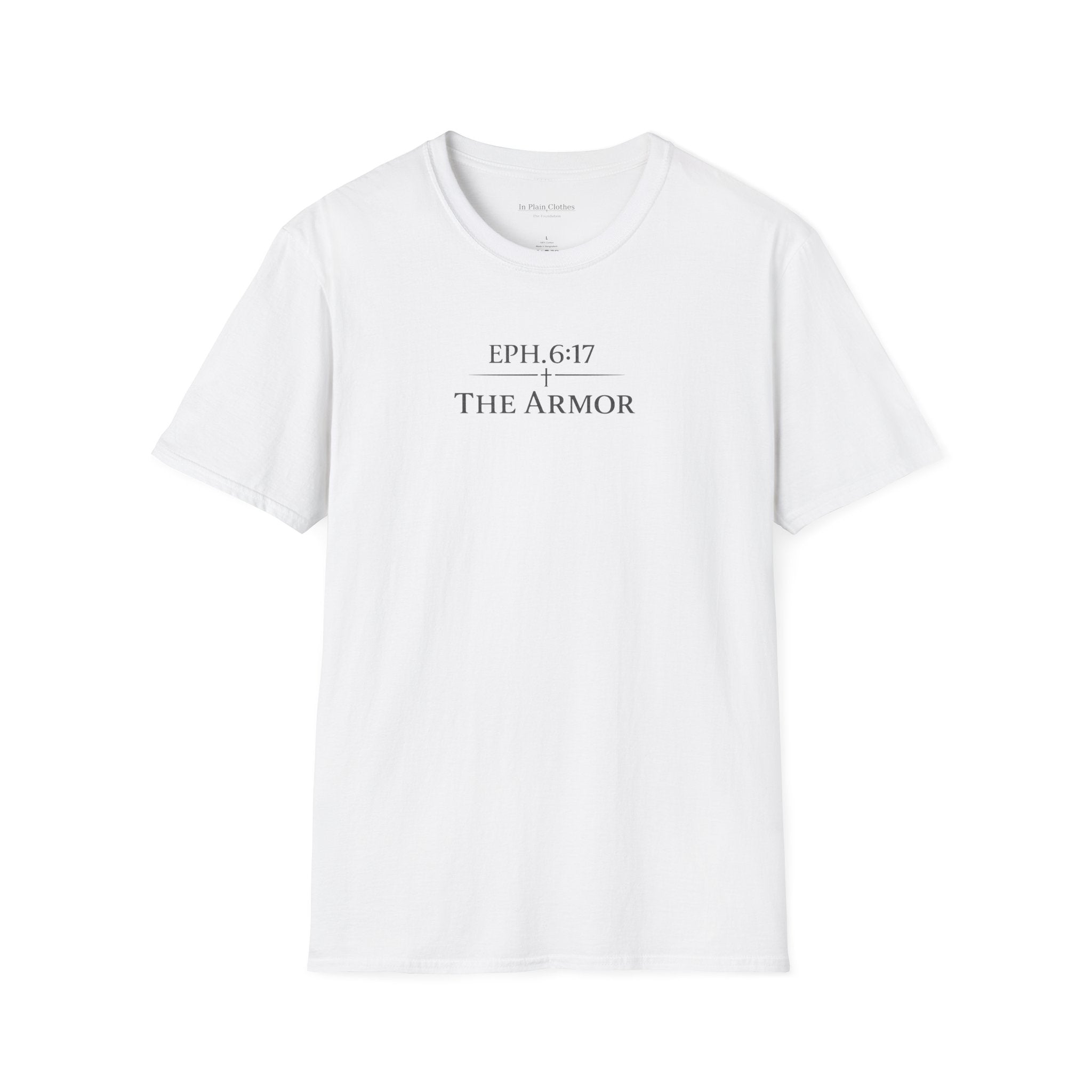 The Armor — Ephesians 6:17 Tee      Helmet of Salvation & Sword of the Spirit | In Plain Clothes