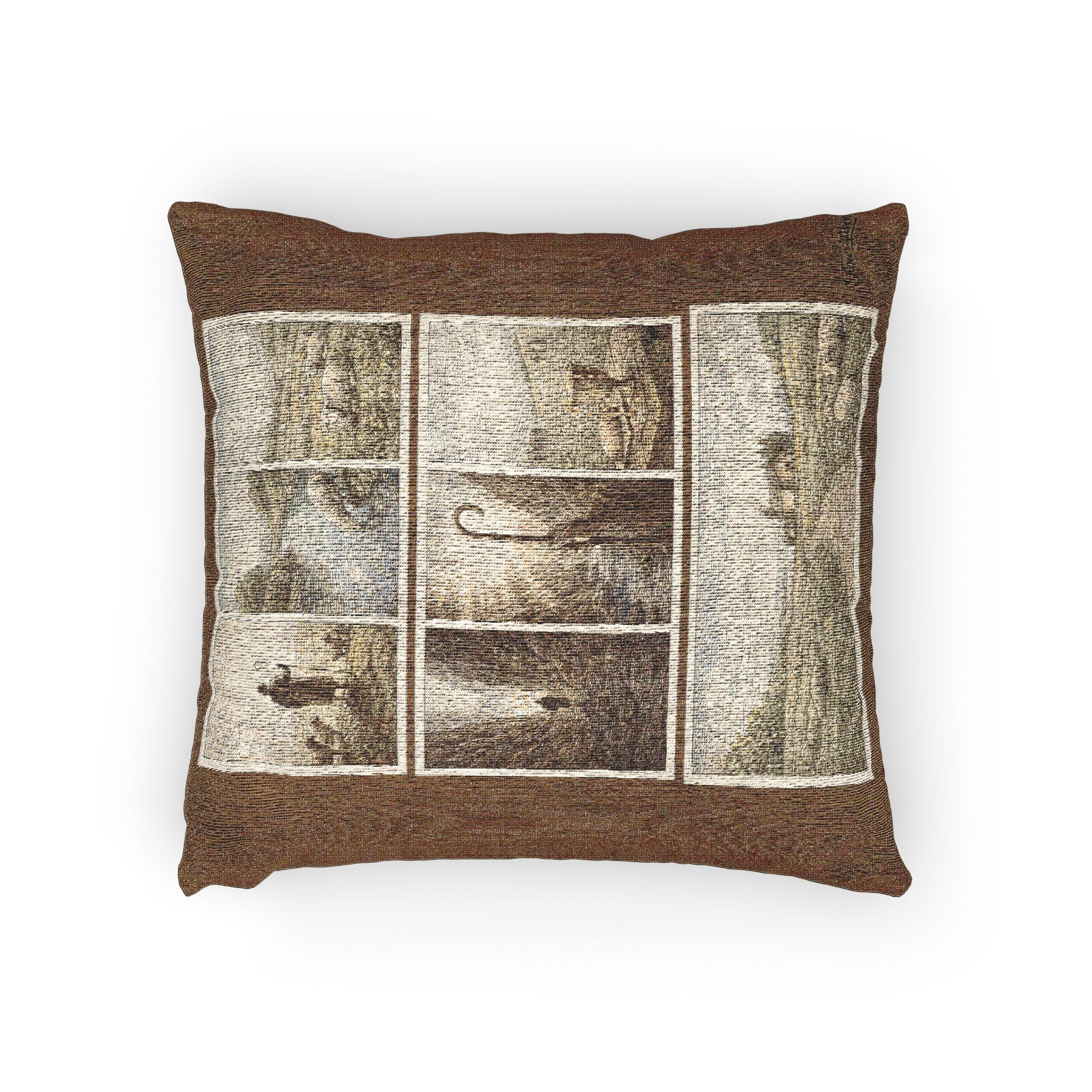 Beside Still Waters — Psalm 23 Tapestry Pillow