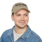 Faith > Fear — Psalm 56:3 — Embroidered Cap | The Foundation Collection (Light Colors)