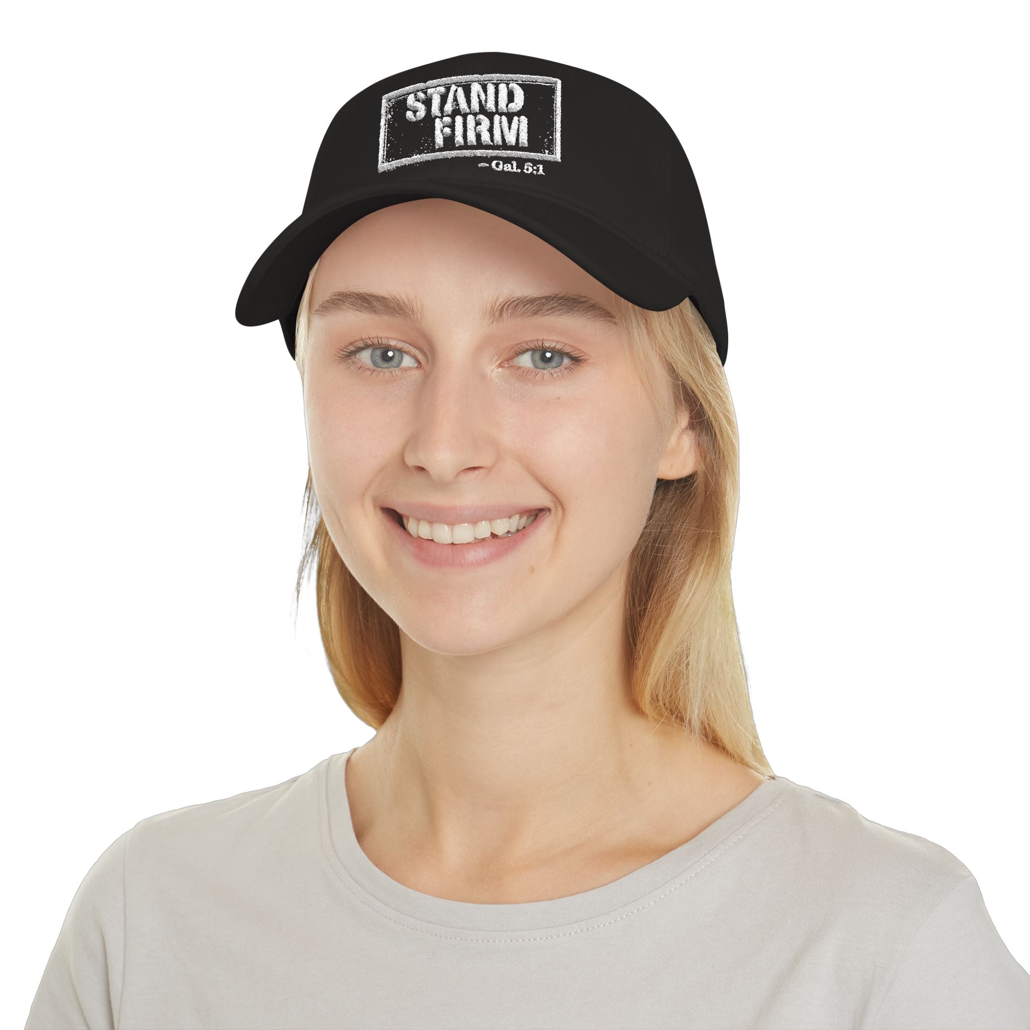 Stand Firm — Galatians 5:1 — Embroidered Cap | The Foundation Collection