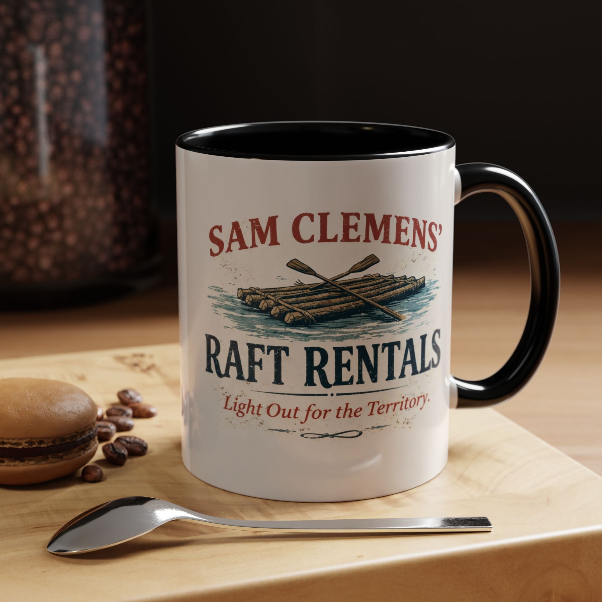 Sam Clemens' Raft Rental Mug