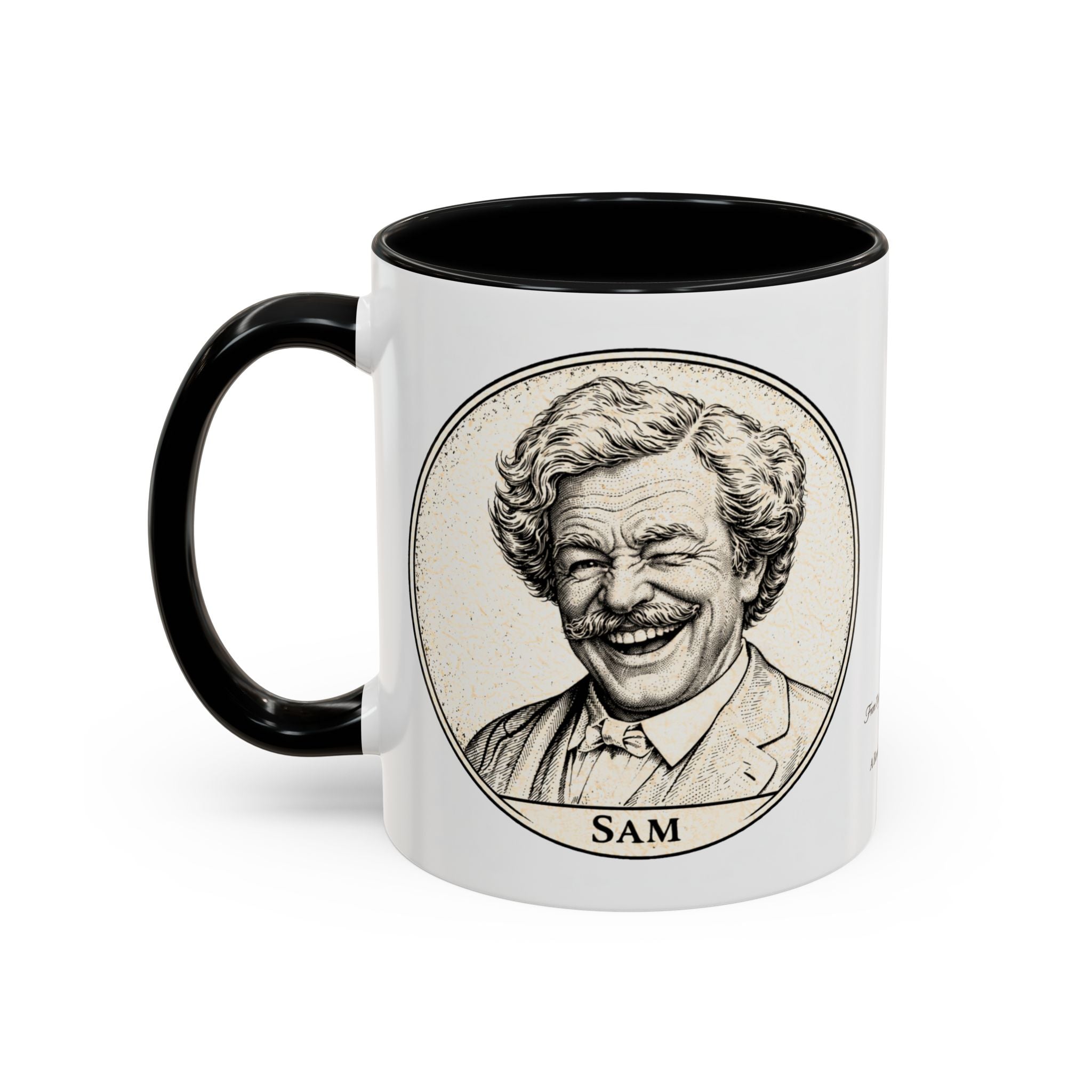 Twain--The Gentleman & Sam -- Ceramic Mug