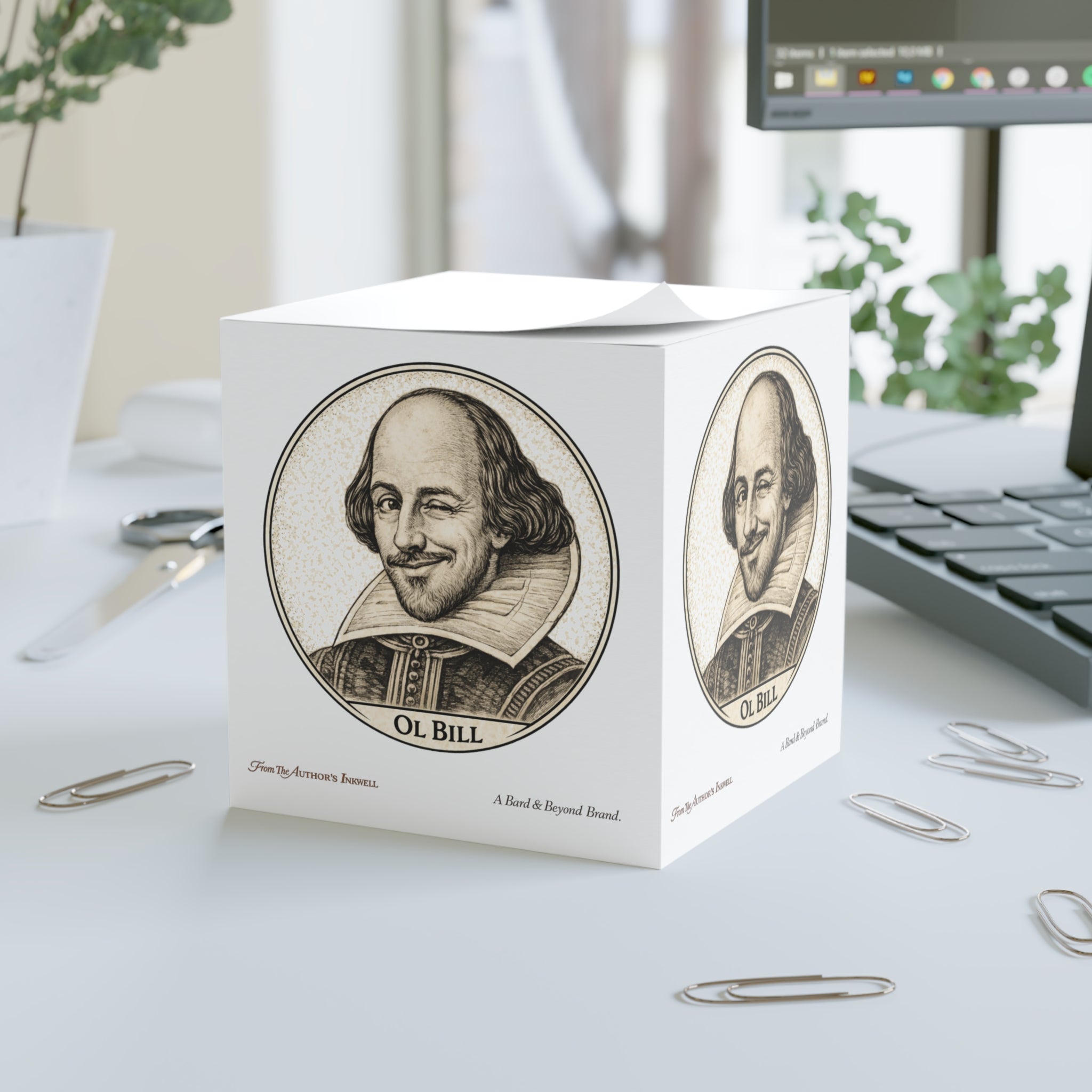 The Writer's Block -- Ol Bill Edition -- A Desk Companion from The Author's Inkwell