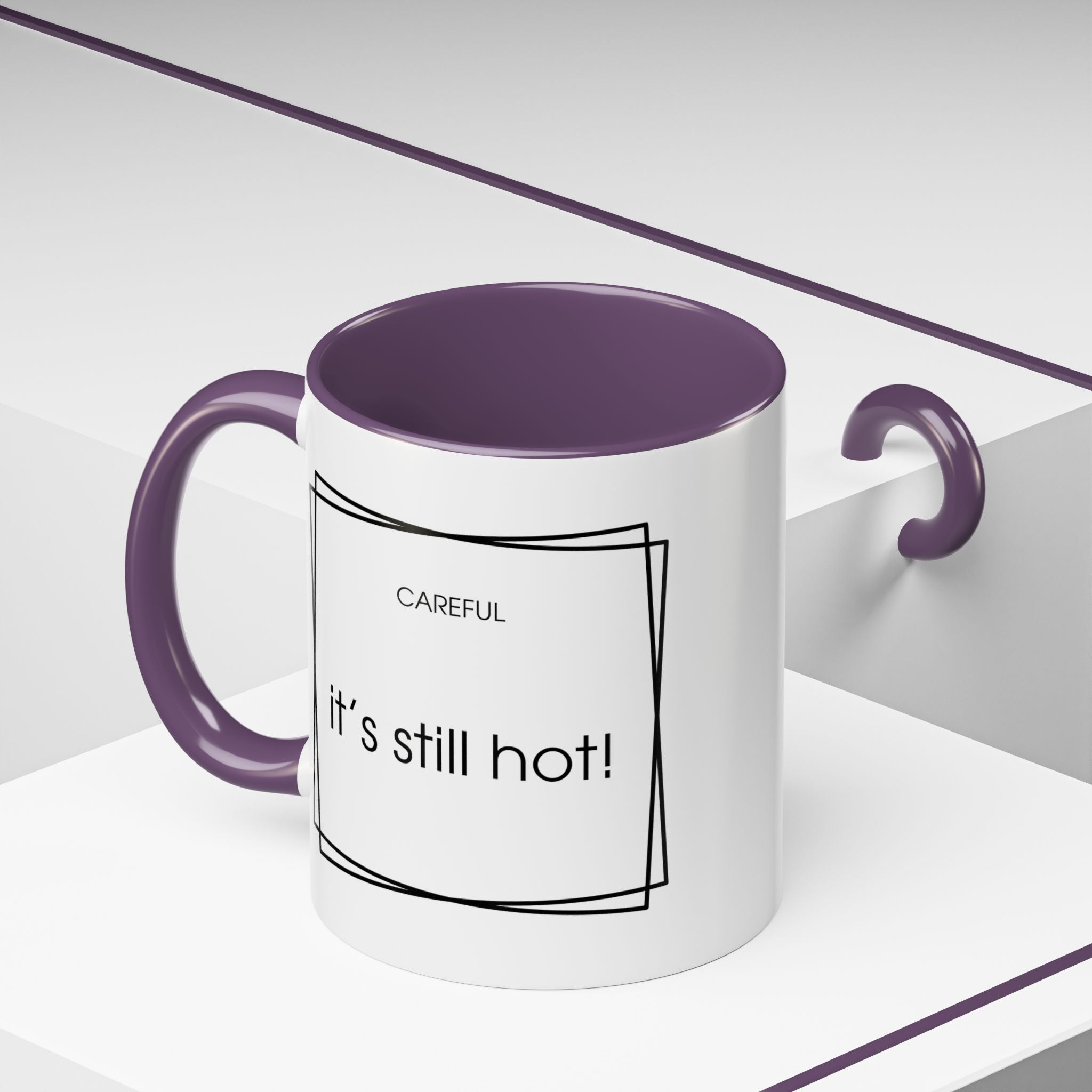 Glue Gun Duchess Coffee Mug — "Her Bond Is Permanent" Accent Ceramic Mug