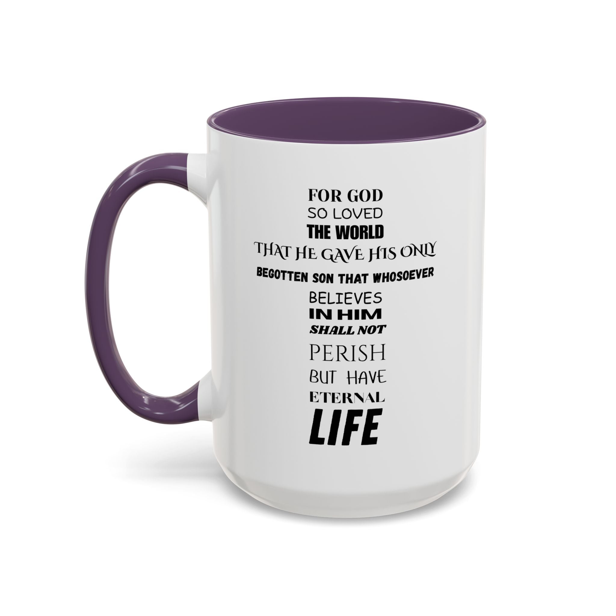 John 3:16 Coffee Mug — The Foundation Collection (15oz)