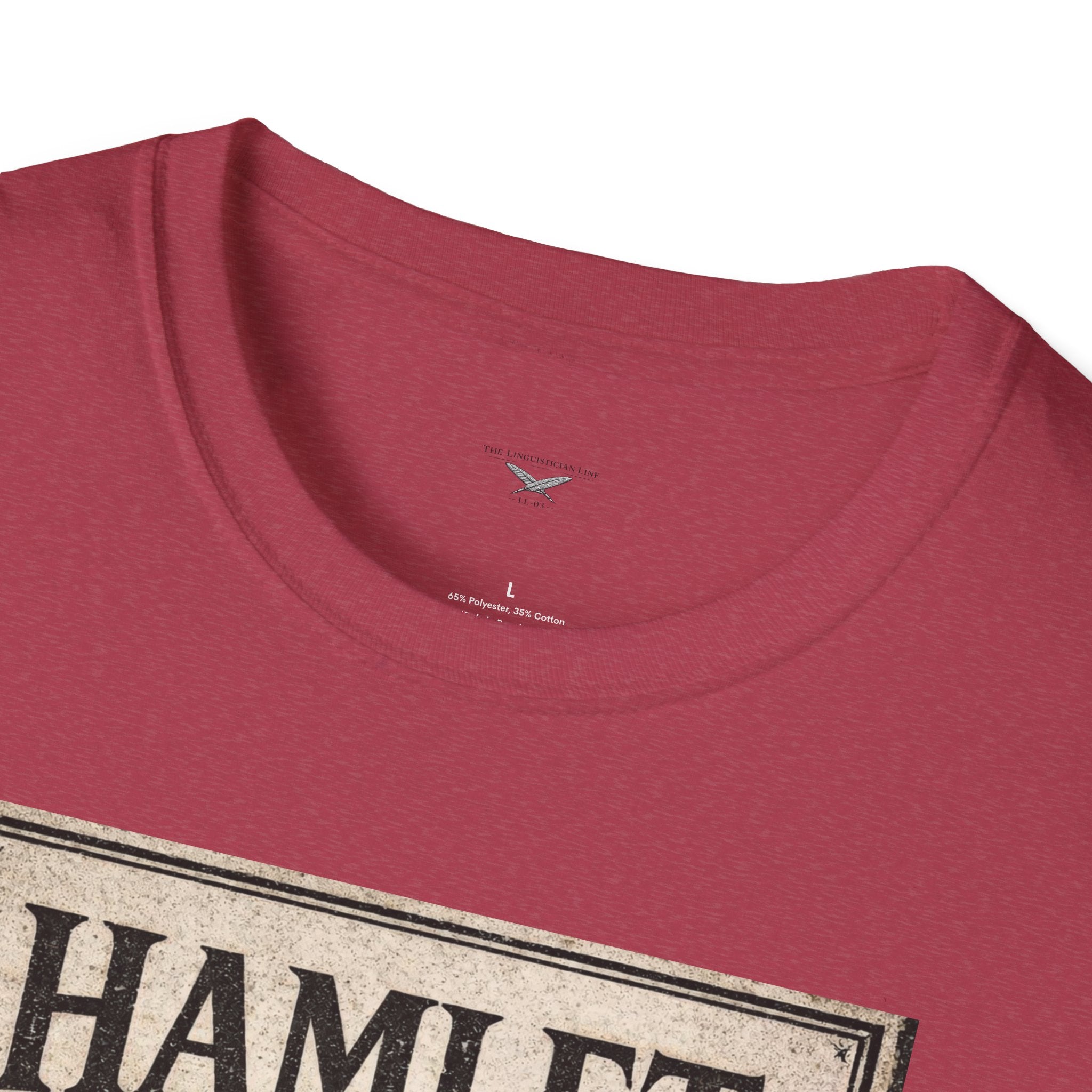 Hamlet Skull & Sexton Services T-Shirt — Vintage Literary Humor Tee