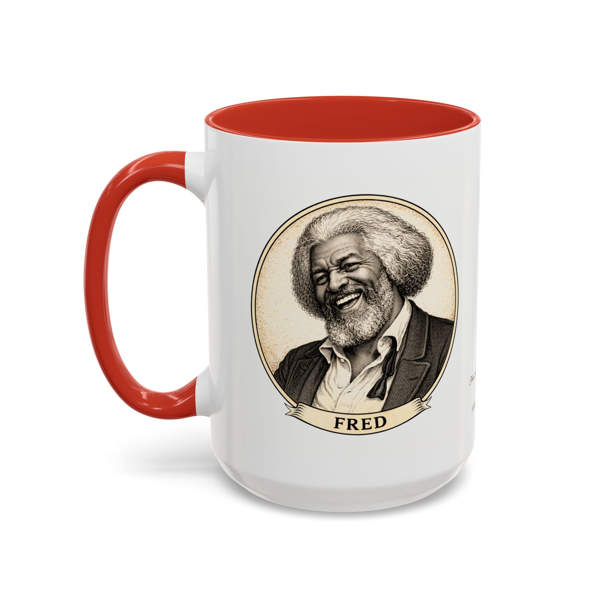 Douglass -- The Orator & Fred -- Ceramic Mug