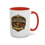Contessa Craft Room Coffee Mug — "Craft Room Contessa: Mistress of Materials" Accent Mug