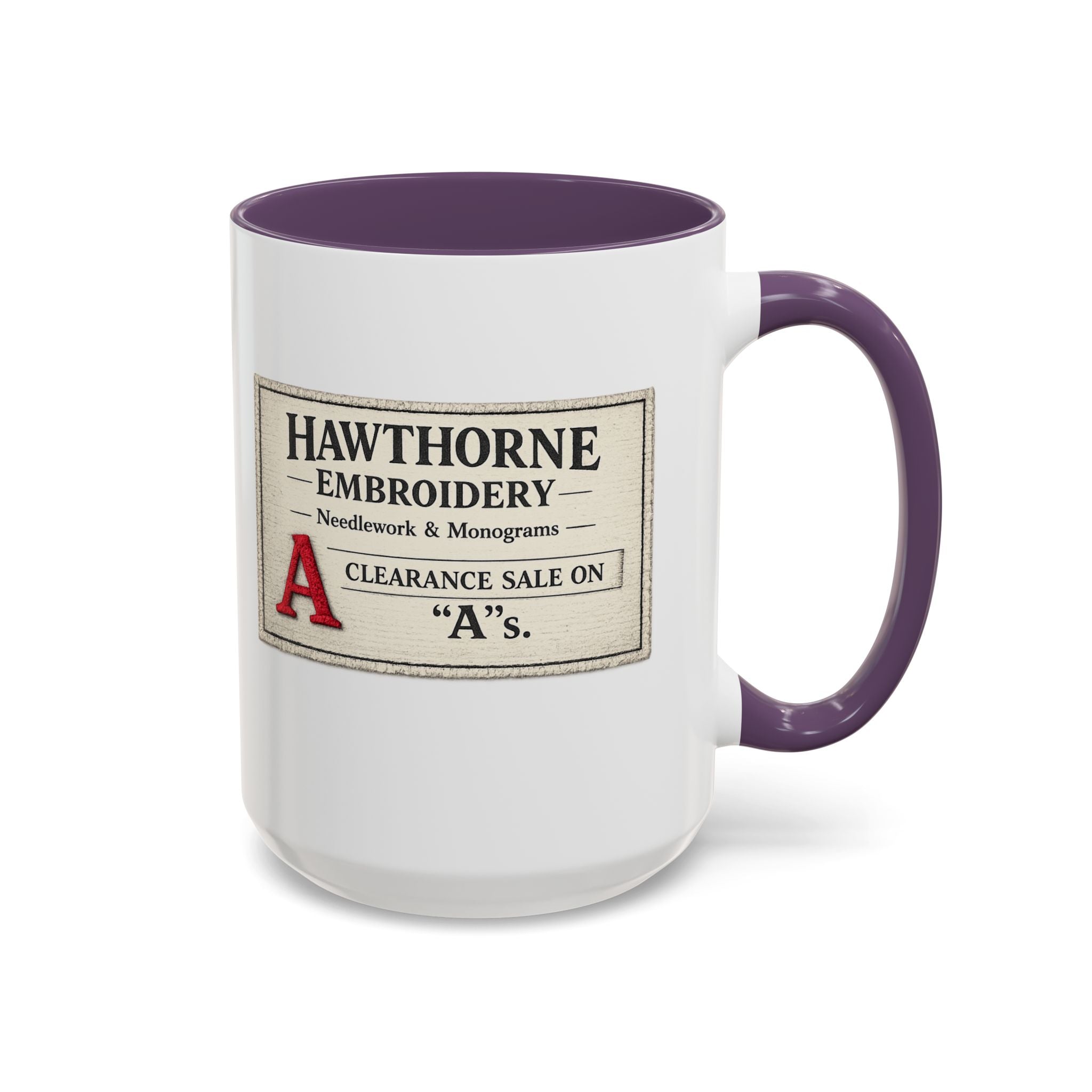 Hawthorne Embroidery Mug