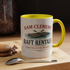 Sam Clemens' Raft Rental Mug