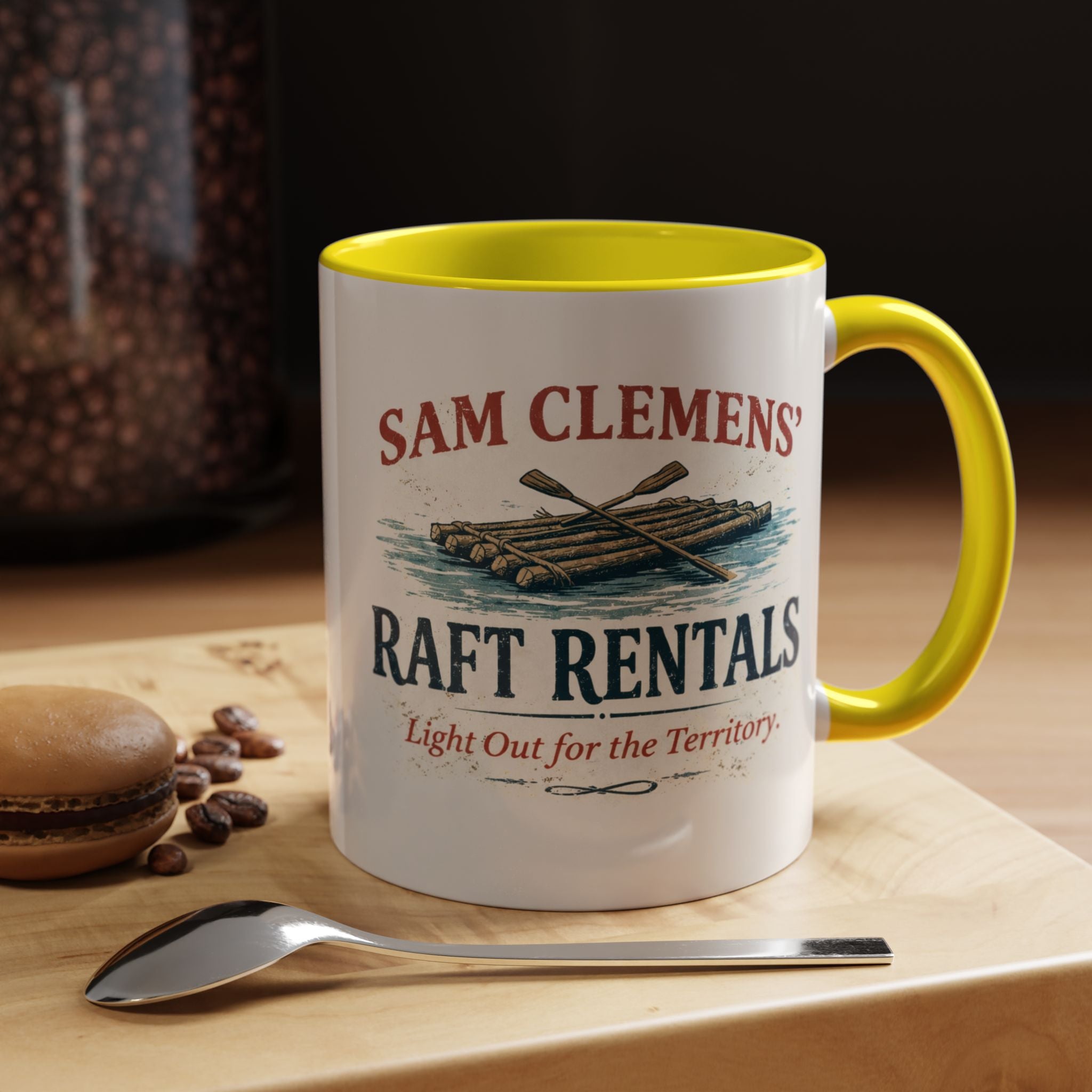 Sam Clemens' Raft Rental Mug
