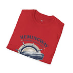 Hemingway Fishing Charters Tee – Vintage Literary Humor Tee