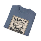 Hamlet Skull & Sexton Services T-Shirt — Vintage Literary Humor Tee