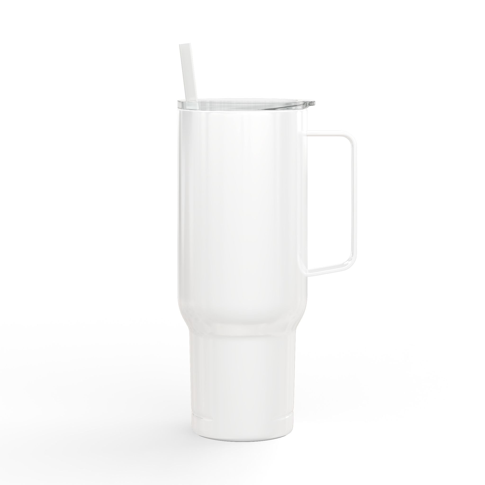 Stand Firm — Galatians 5:1 Engraved 40oz Travel Mug | Insulated Koozie Tumbler with Handle | Christian Faith Gift | The Foundation Collection