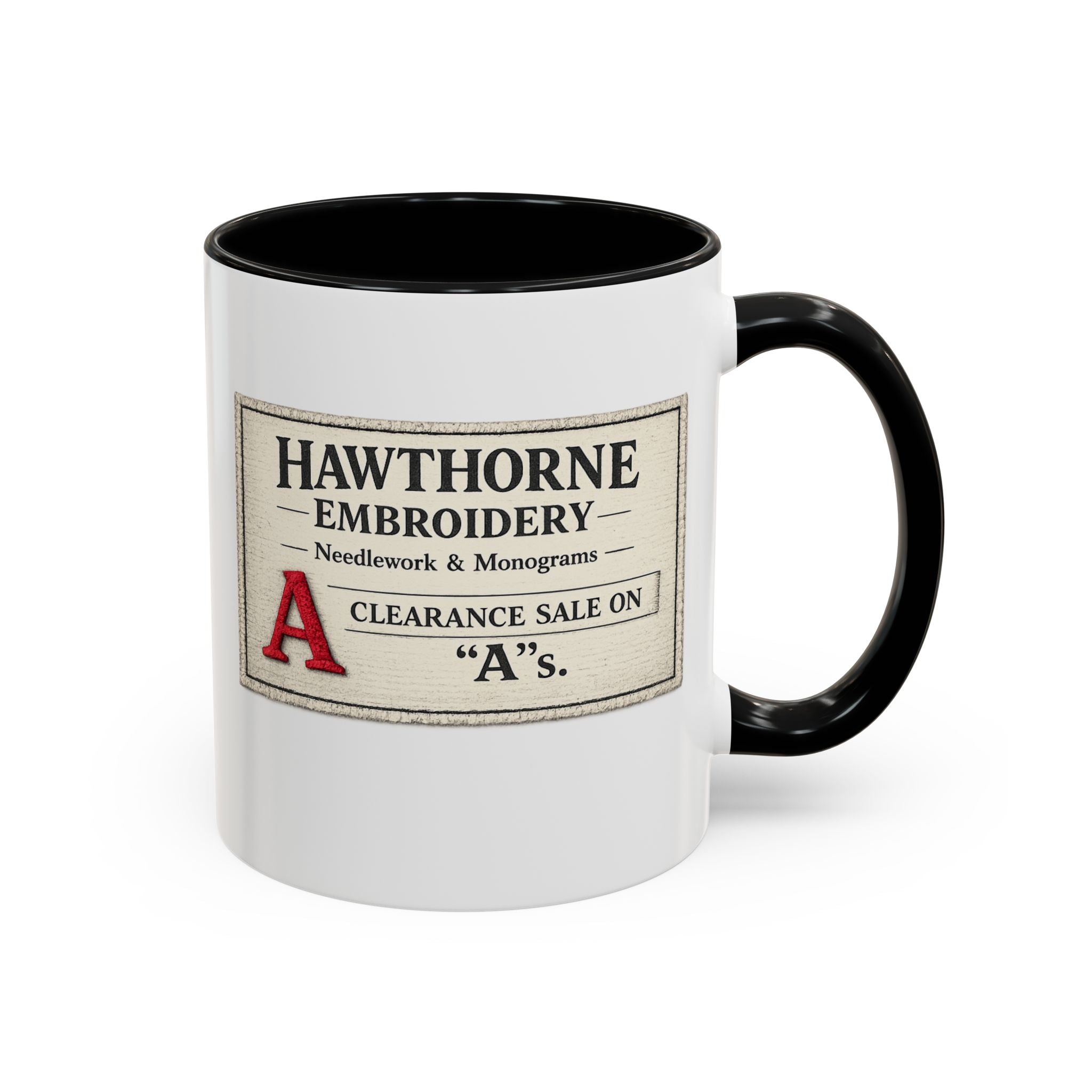 Hawthorne Embroidery Mug