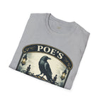 Poe’s Bird Sanctuary T-Shirt – Vintage Literary Humor Tee