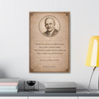 Edgar Albert Guest — “It Couldn’t Be Done” — Canvas Wall Piece