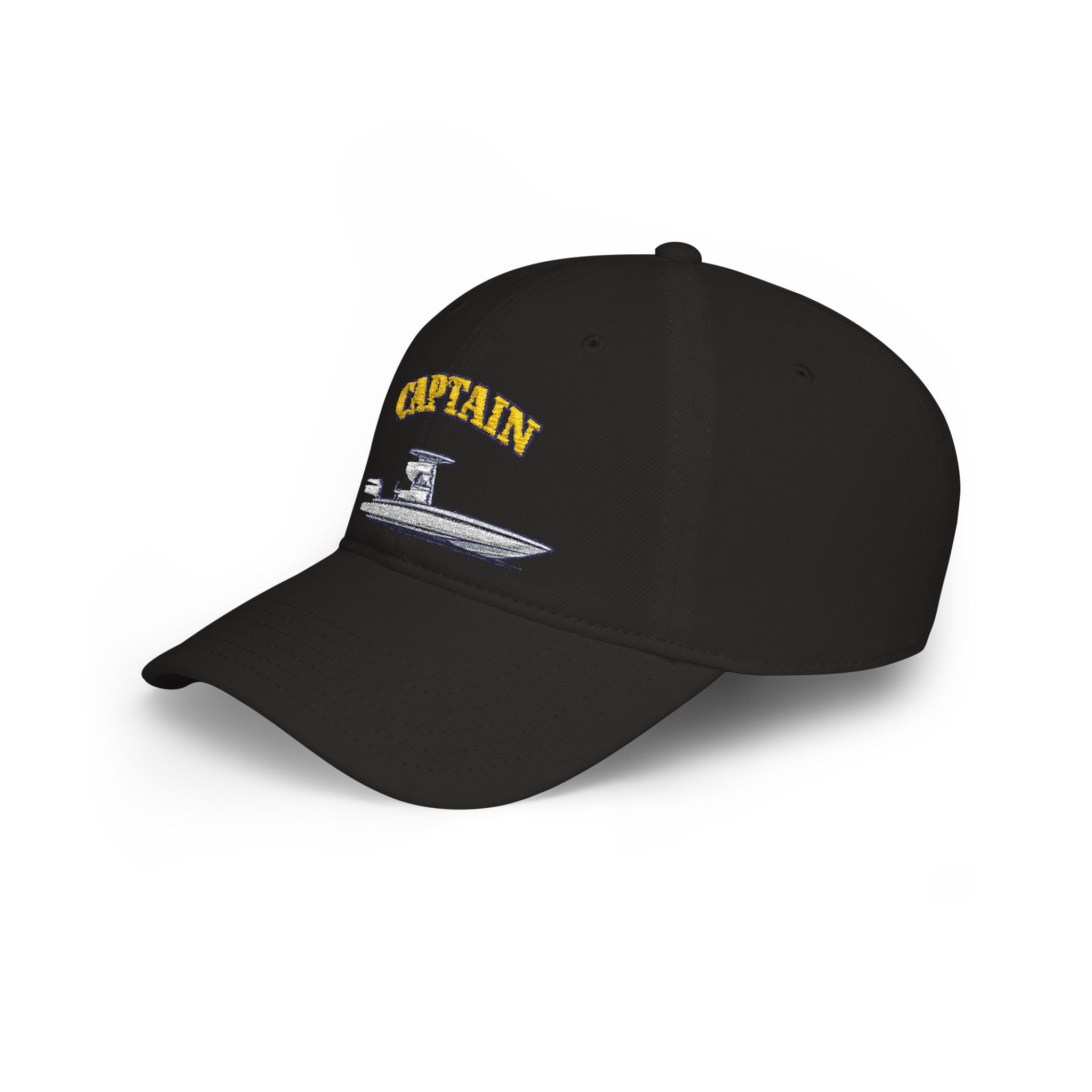 Center Console Captain Hat -- Low Profile Baseball Cap