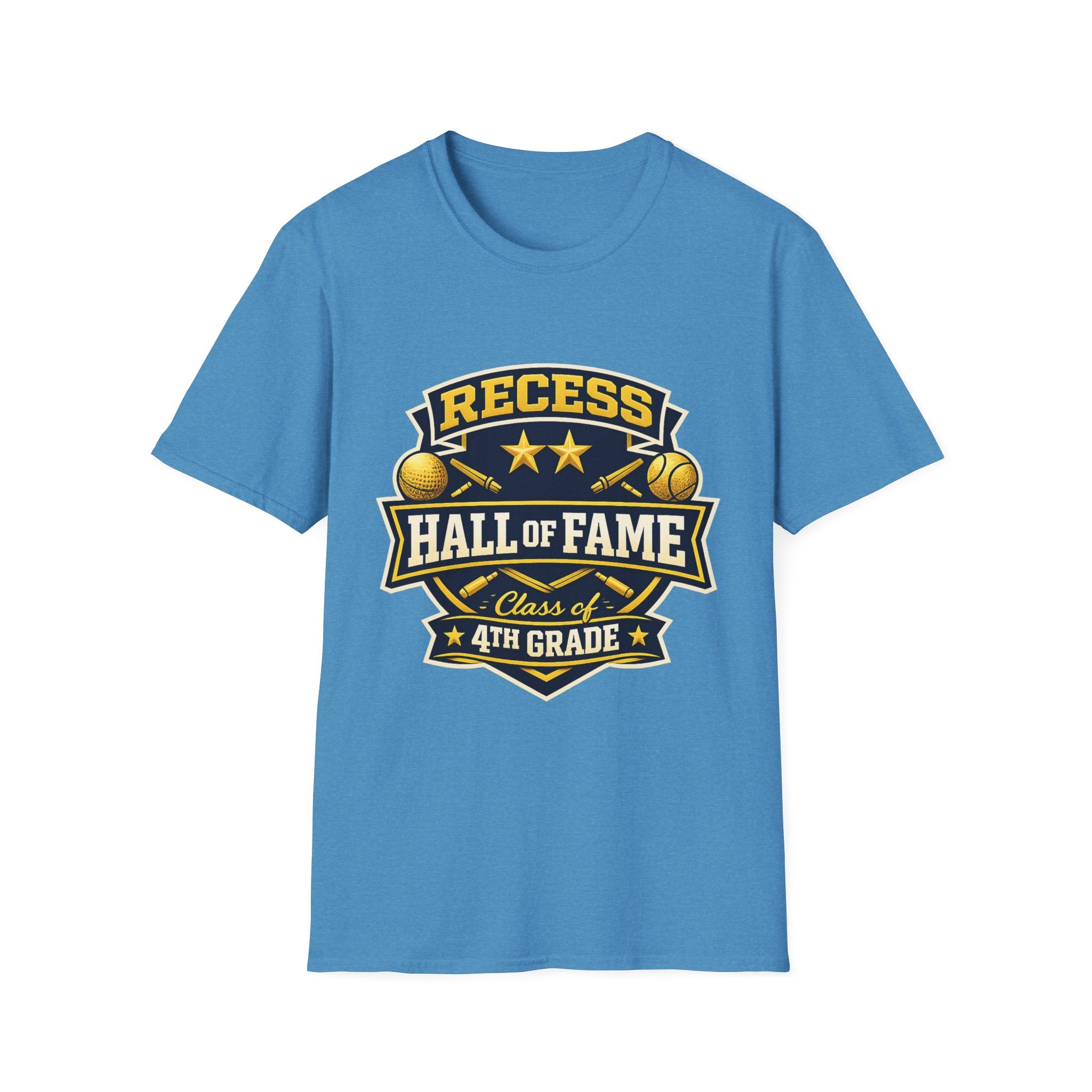 Recess Hall of Fame 4th Grade T-Shirt