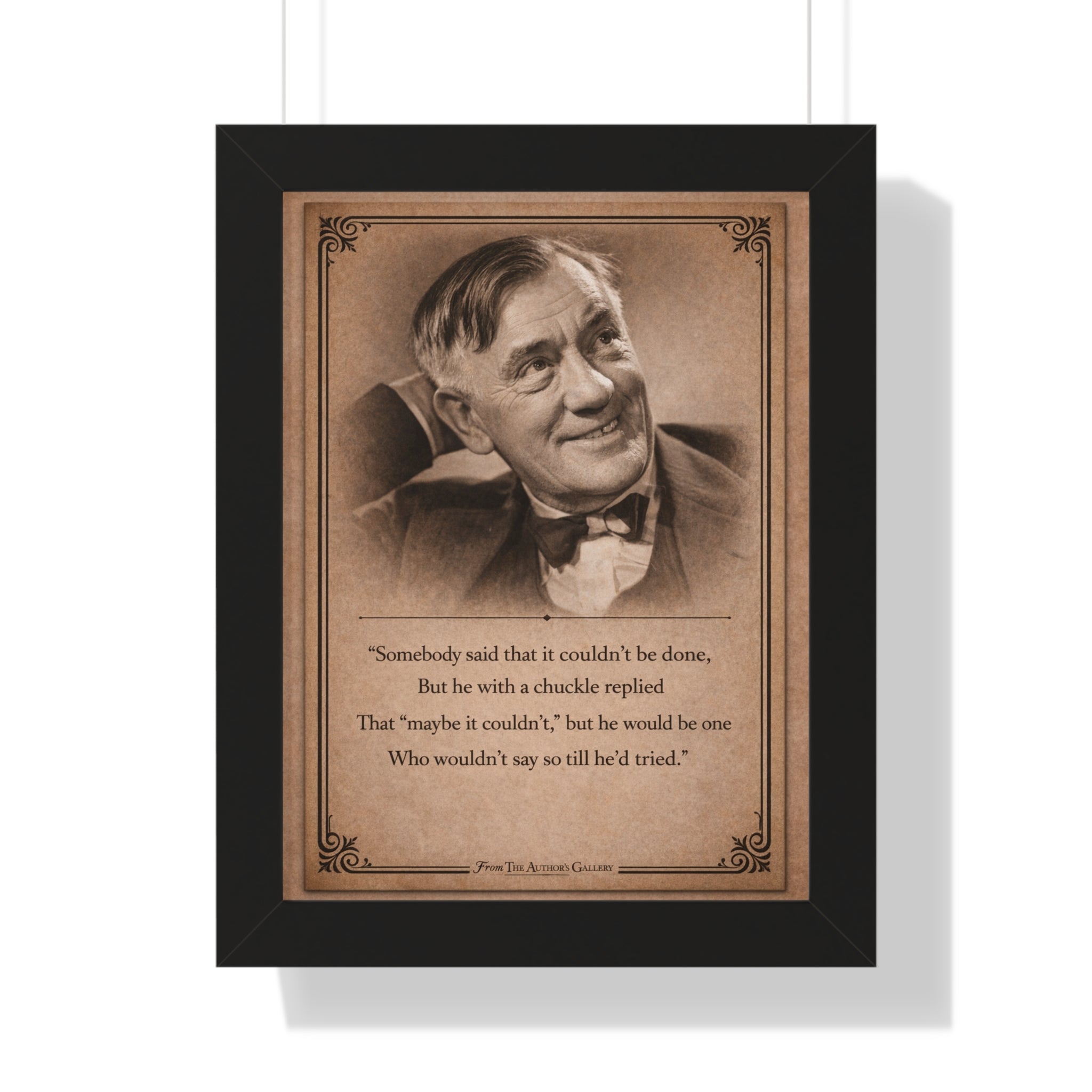 Guest -- Framed Vintage Literary Print -- The Author's Gallery
