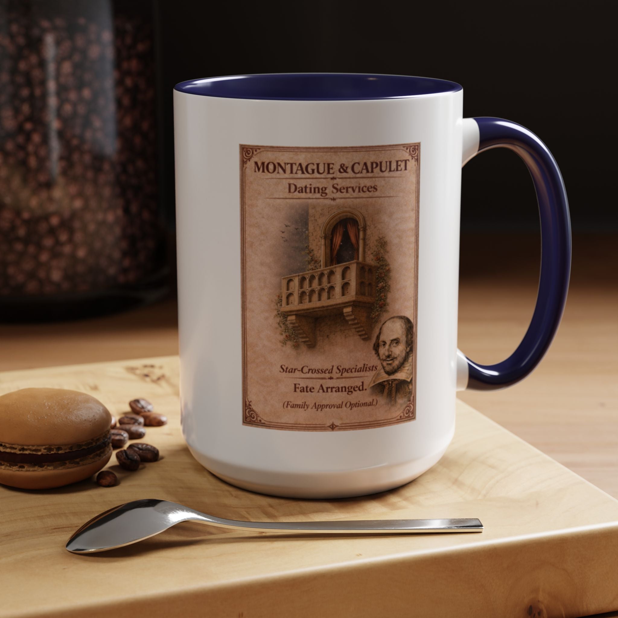 Montague & Capulet Dating Services Mug