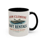 Sam Clemens' Raft Rental Mug