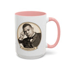 Washington -- The Thinker & Booker -- Ceramic Mug