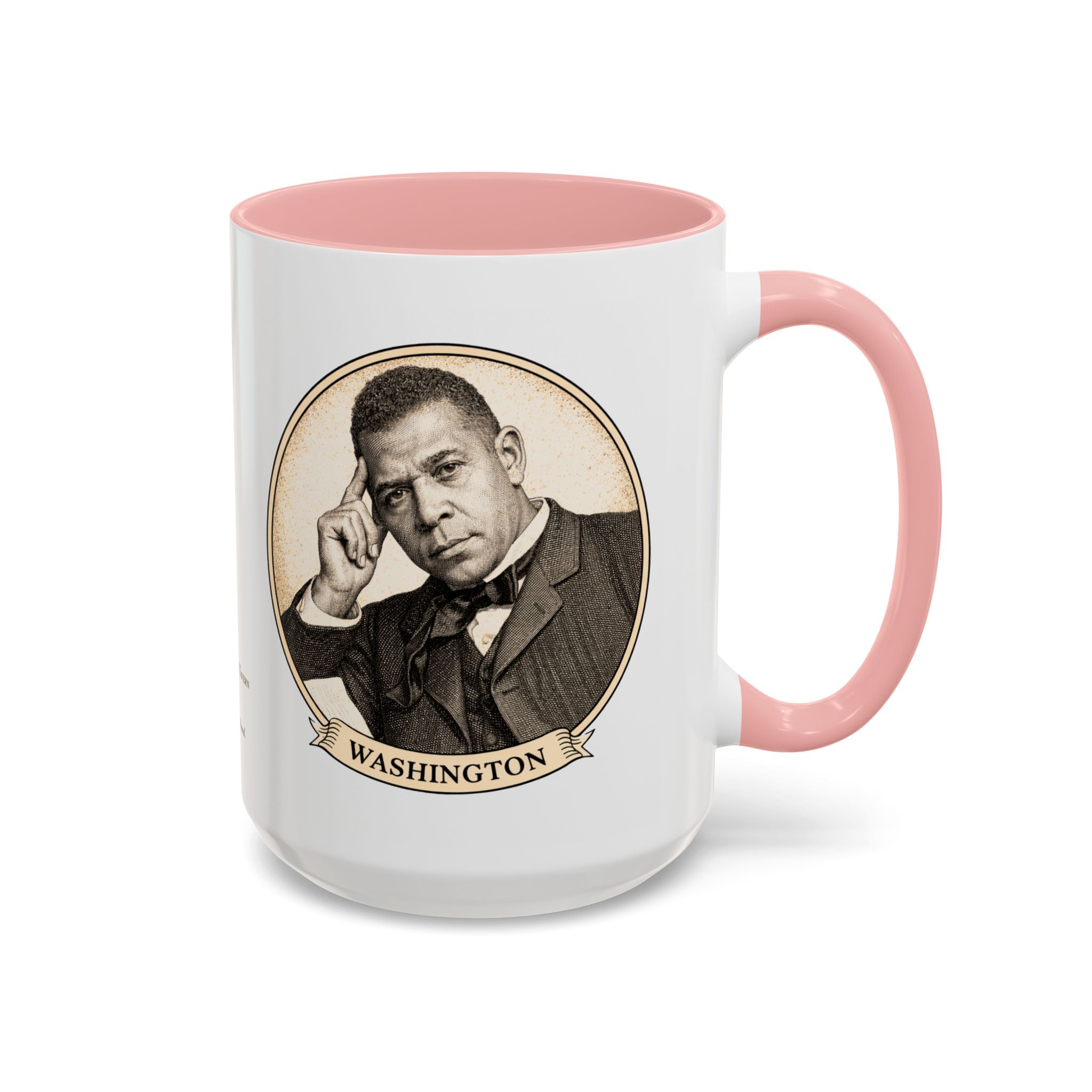 Washington -- The Thinker & Booker -- Ceramic Mug