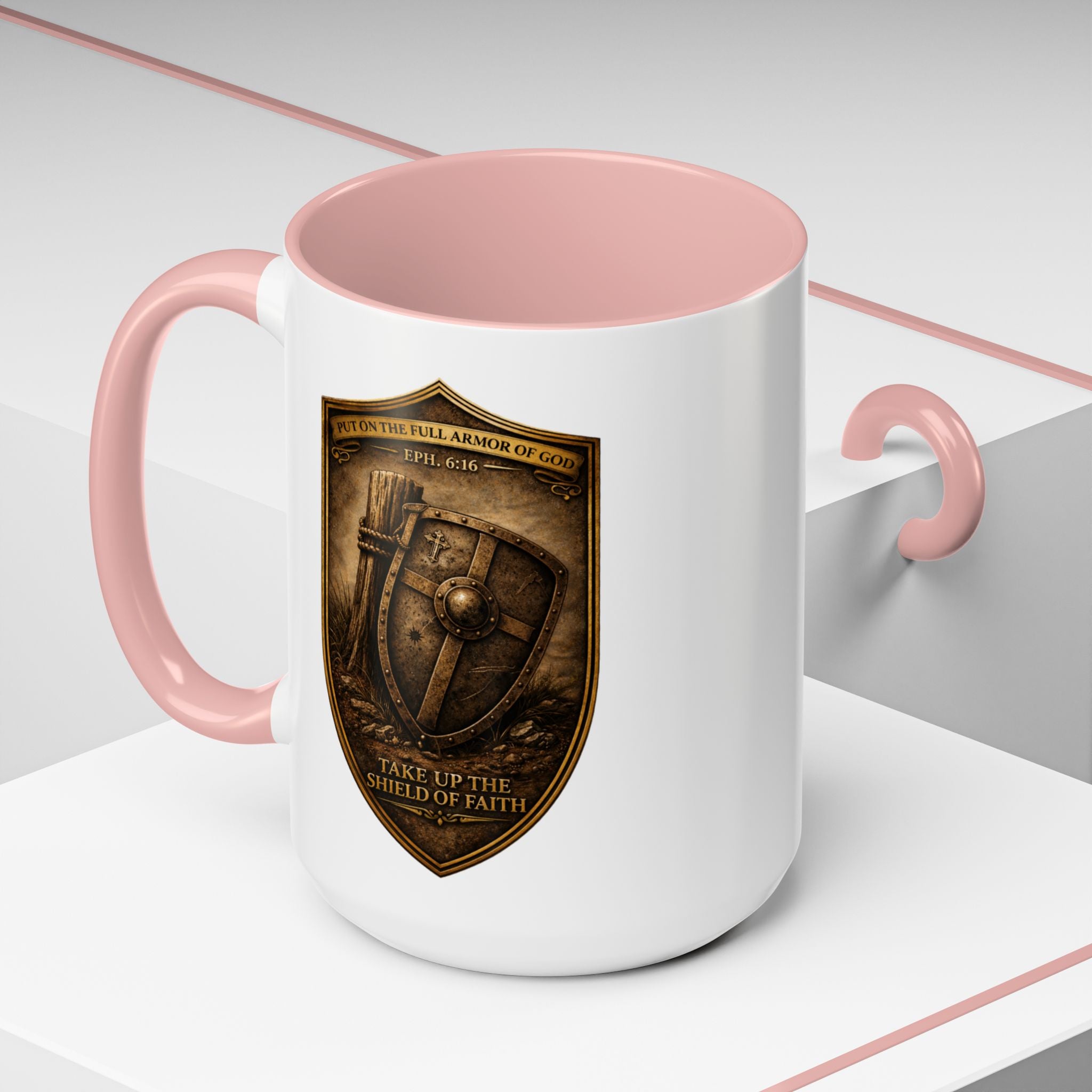 Ephesians 6:16 Coffee Mug — The Foundation Collection (15 oz)