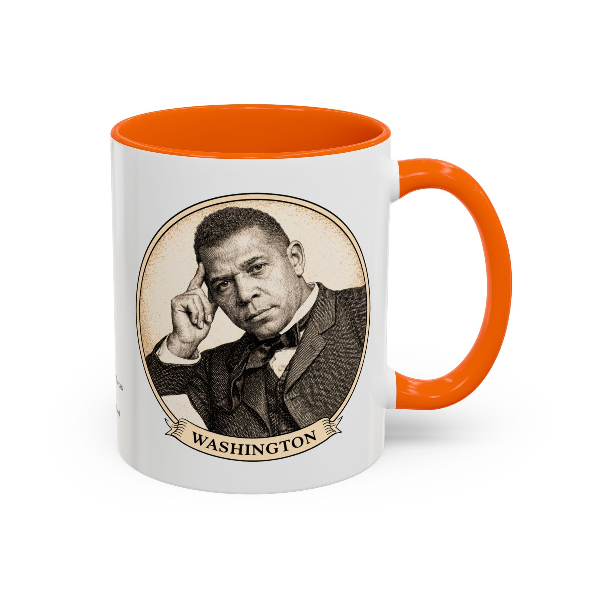 Washington -- The Thinker & Booker -- Ceramic Mug