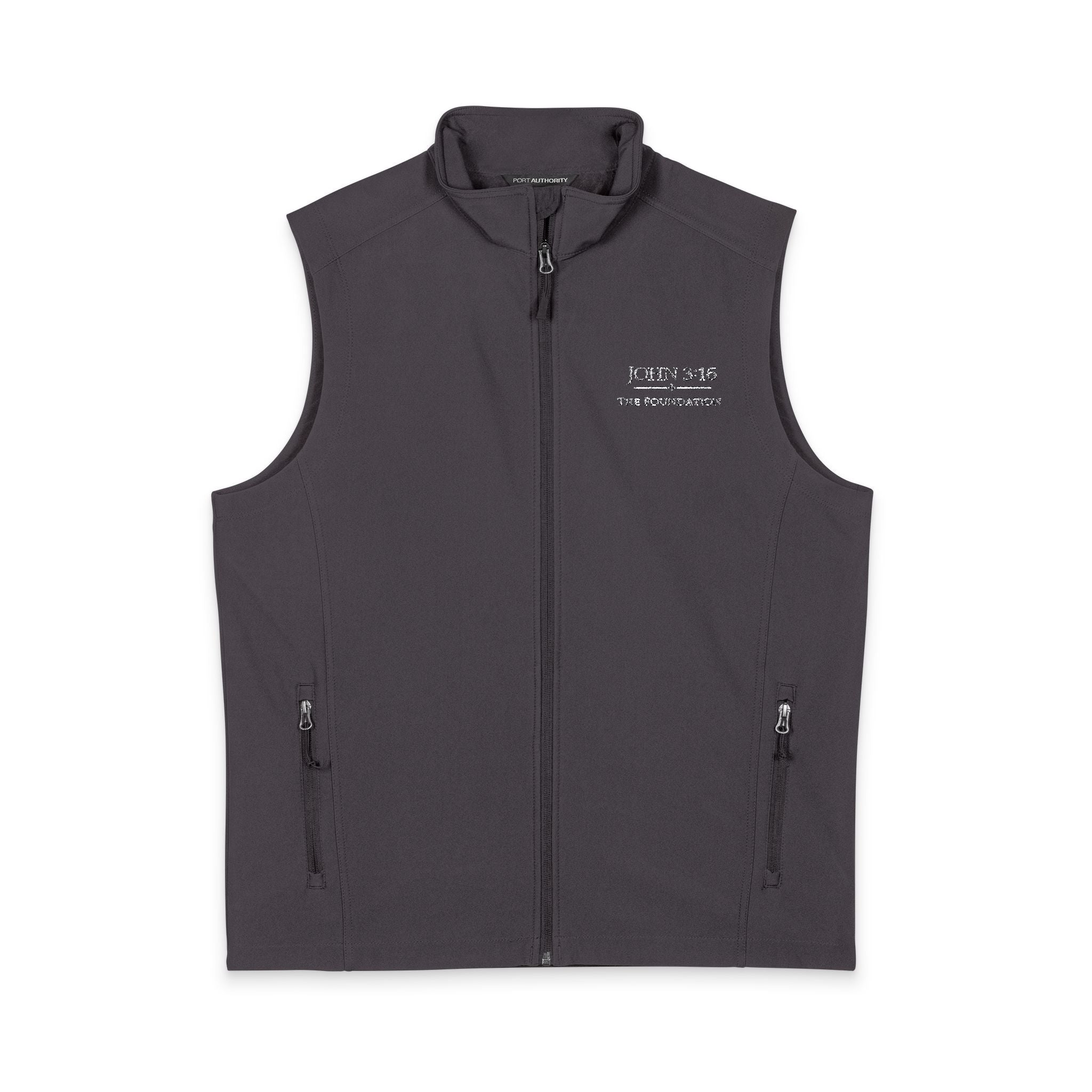 John 3:16 -- Embroidered Vest   The Foundation Collection