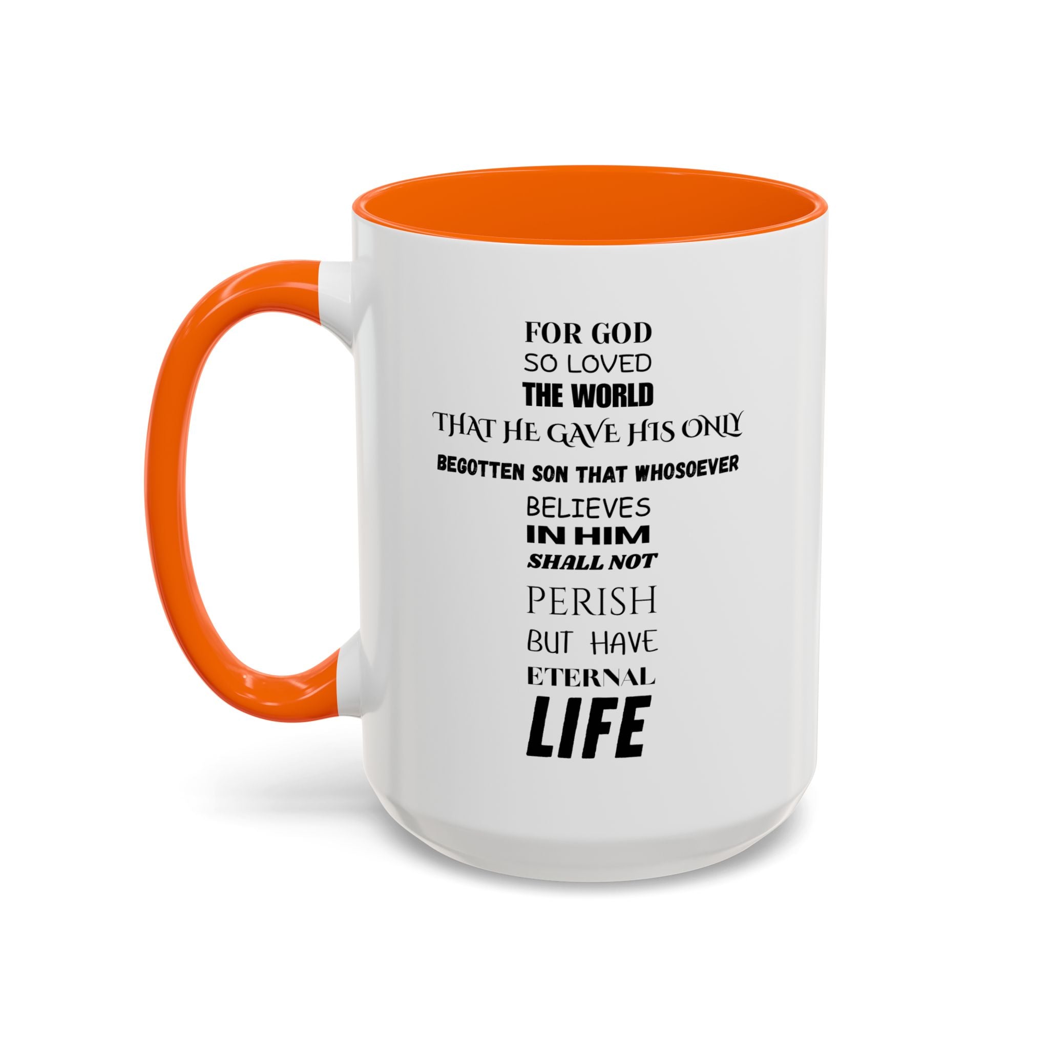 John 3:16 Coffee Mug — The Foundation Collection (15oz)