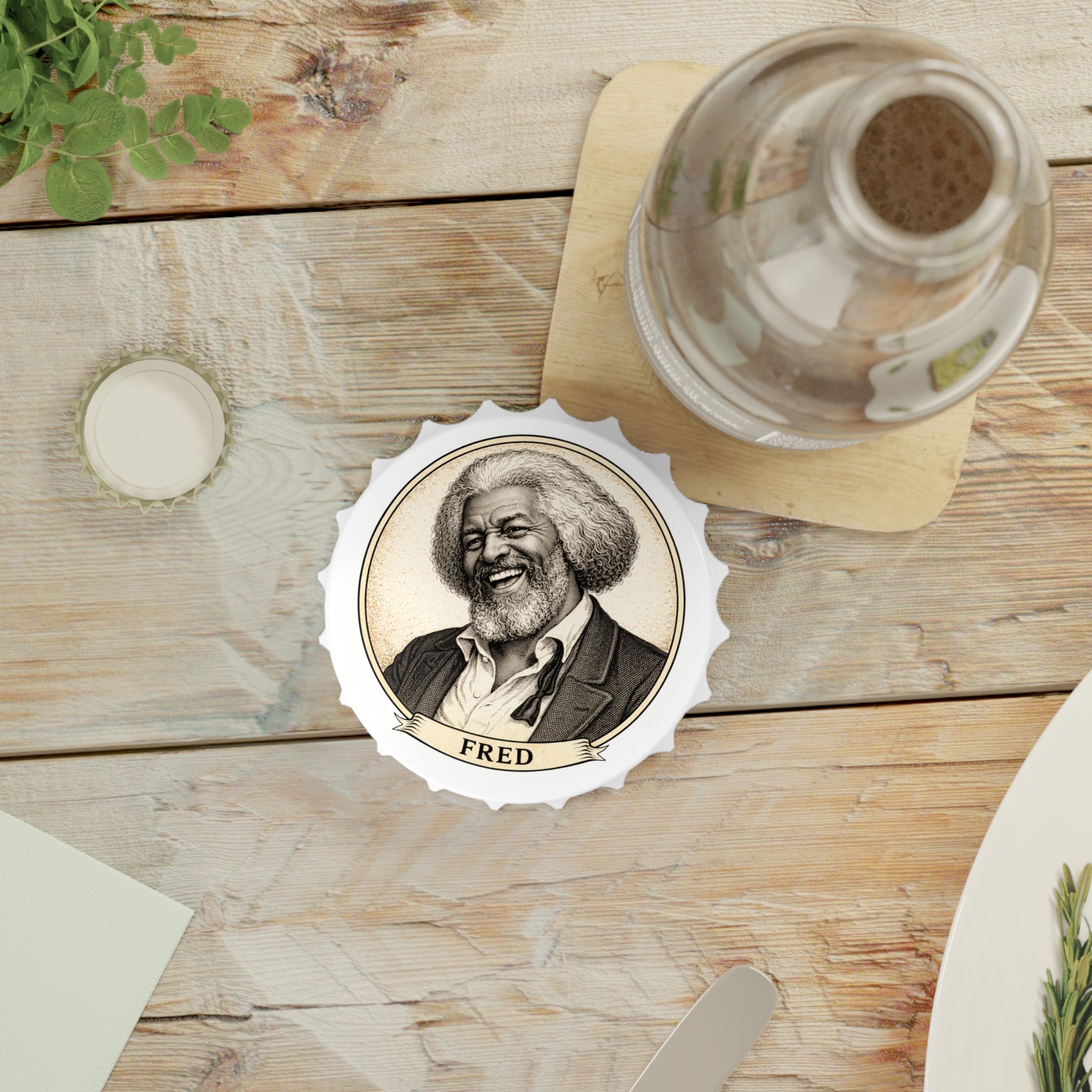 Crack One with Fred -- Magnetic Bottle Opener — The Author's Tavern